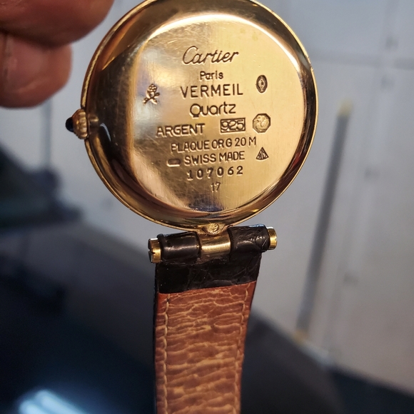 Cartier VERMEIL ARGENT - Picture 2 of 6